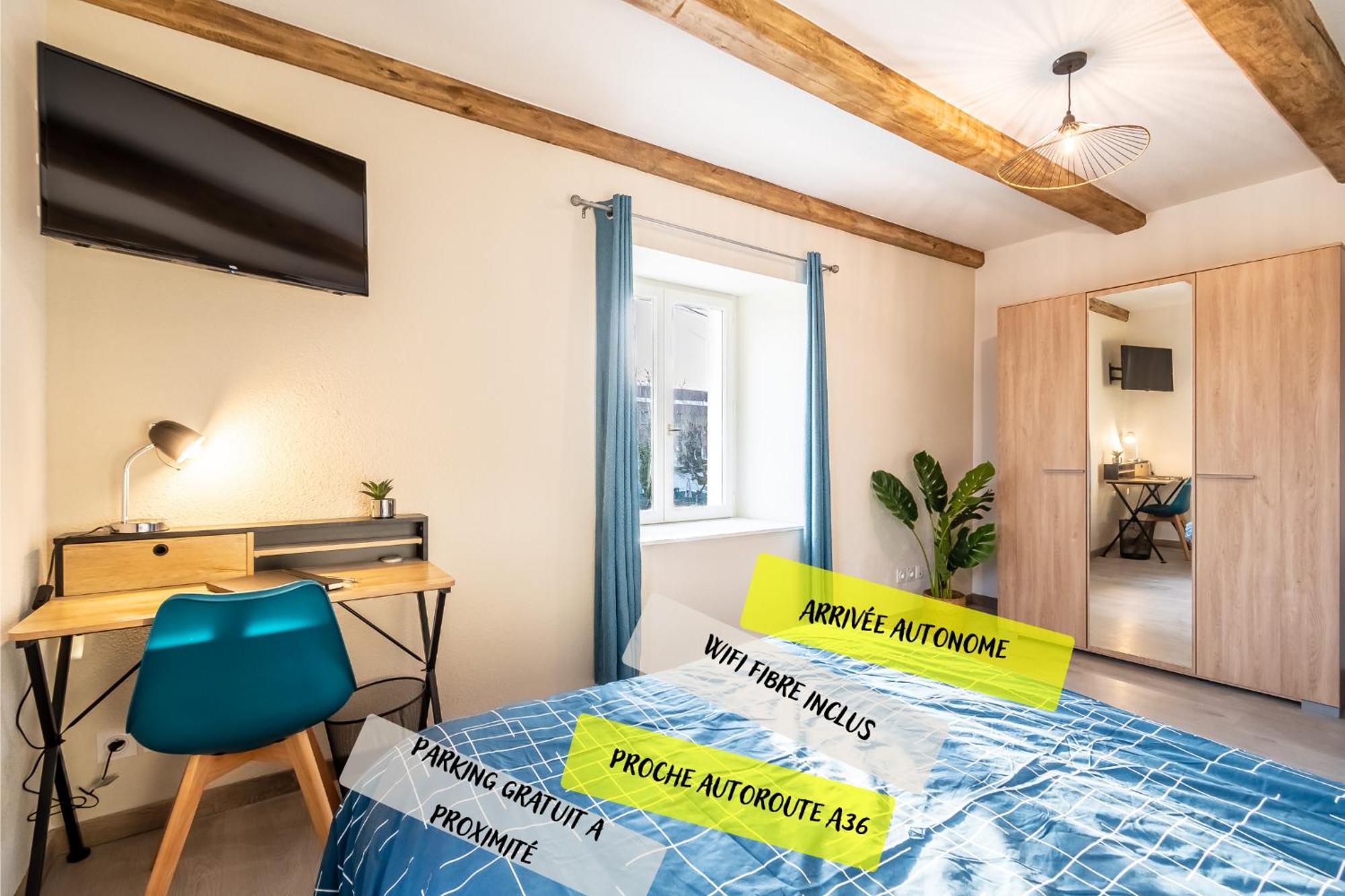 Appartement Un Refuge Douillet Et Moderne Au Coeur D'Audincourt Extérieur photo